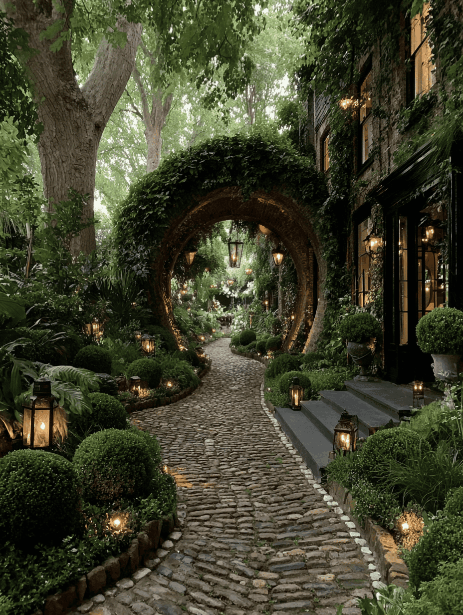 Gravel Garden Path